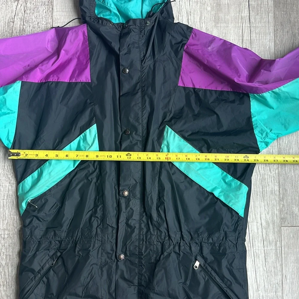 Vintage The North Face Gore-Tex‎ Colorblock Jacket USA Made Size Medium Hooded